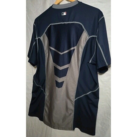 Minnesota Twins Authentic Nike Pro Fitted Dri-Fit T-Shirt, Sz XL, Blue - Picture 7 of 10